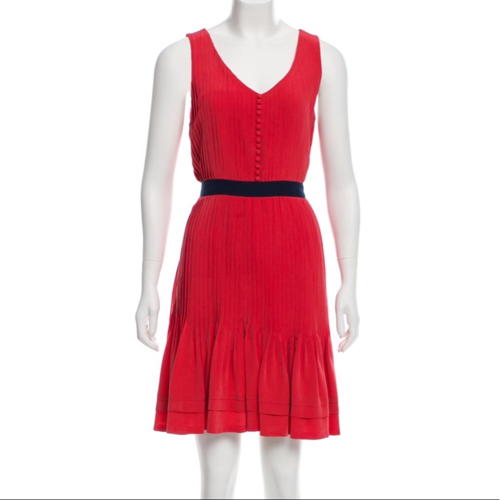 Gryphon New York silk Pleat dress